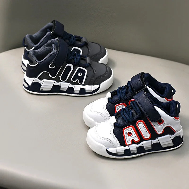 Four Seasons Children's Sneakers Girls Boys Non-slip Sport Shoes Toddler Non-slip Sneakers Casual Soft Shoes Kids Outdoor Sho