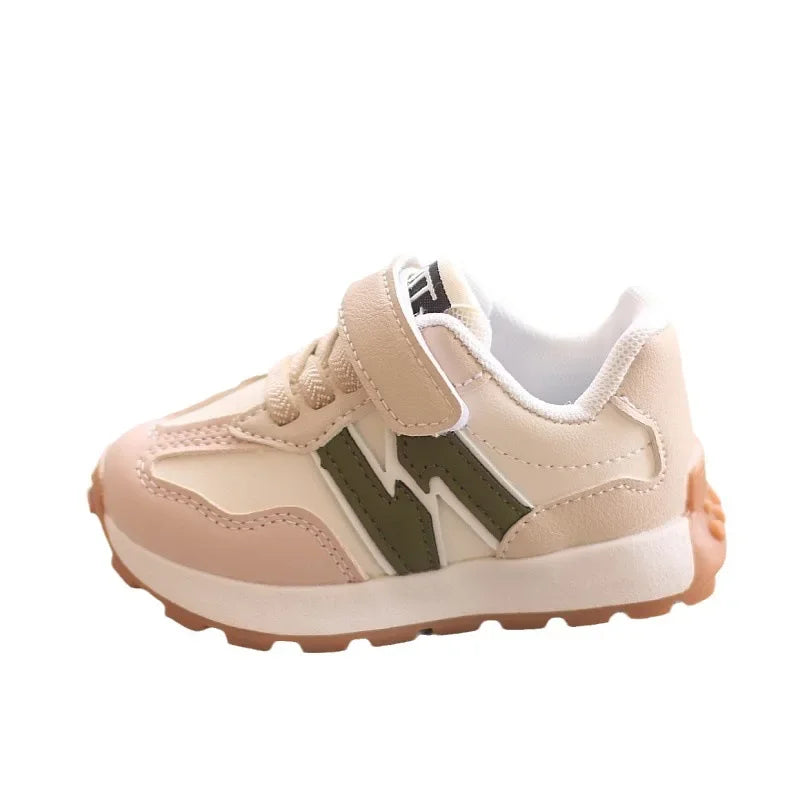 Children's Sports Shoes Toddler Breathable Non Slip Comfort Sneakers Lightweight Hook and Loop Soft Sole Running Casual Shoes