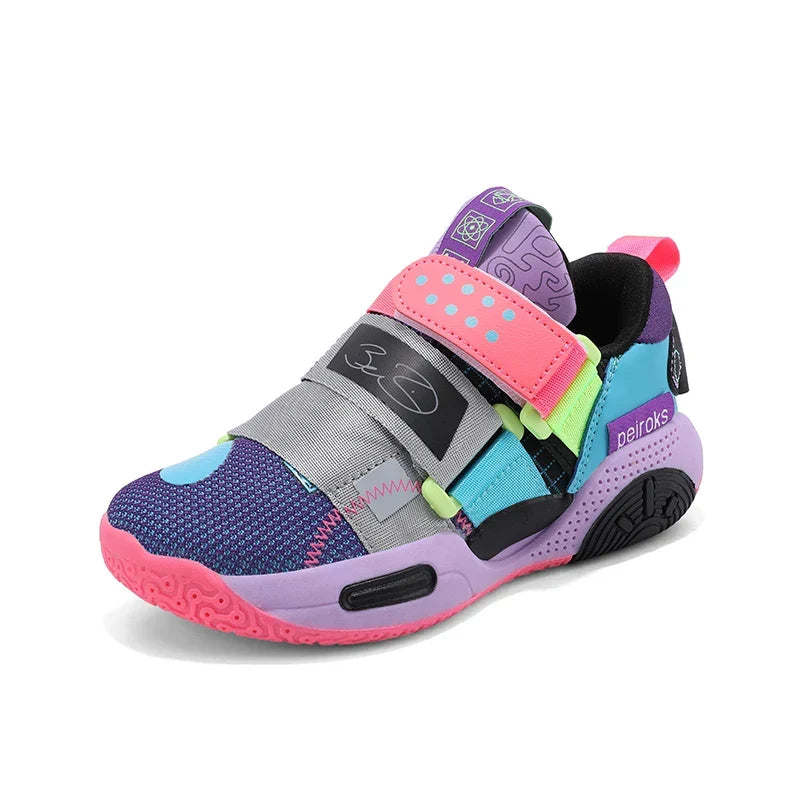 2026 New Children's Basketball Shoes For Boys Girls Non-slip Kids Sport Shoes Lightweight Outdoor Sneakers Trainers Footwear