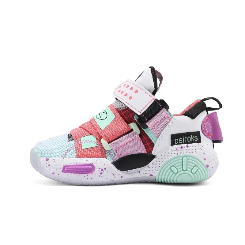 2026 New Children's Basketball Shoes For Boys Girls Non-slip Kids Sport Shoes Lightweight Outdoor Sneakers Trainers Footwear