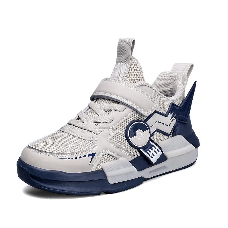 Pokemon Pikachu Children Sports Shoes Spring and autumn Fashion Anime Boy Sneakers Student Breathable Non-slip Running Shoe