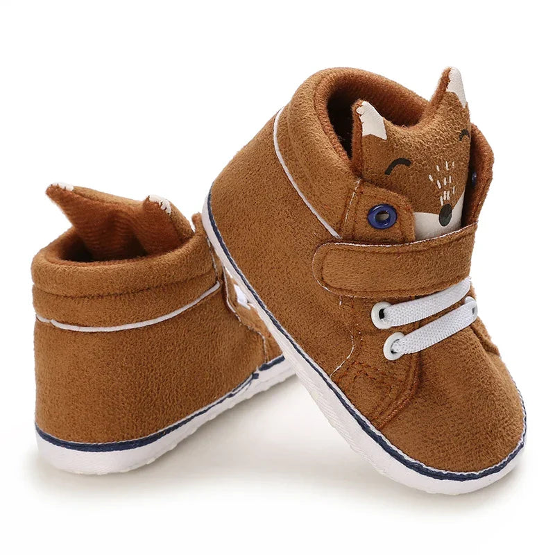 Spring and Autumn Women's Baby Casual Sports Shoes Soft Sole Anti slip Indoor and Outdoor Walking Shoes First Step Walking Shoes