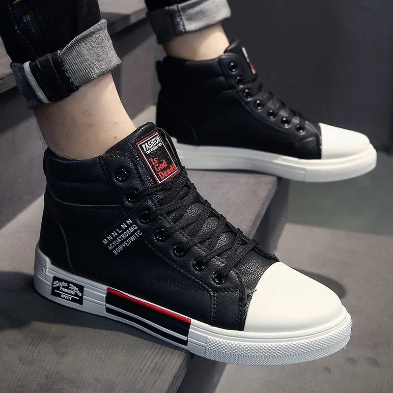 Black-mens sneakers