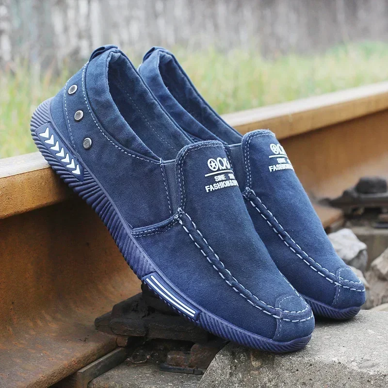 blue Loafers shoes